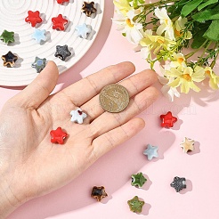 10шт фарфоровые бусины ручной работы&nbsp;PORC-YW0001-56