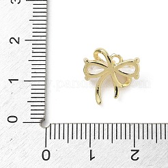Breloques en laiton avec zircone cubique de micro pave&nbsp;KK-A300-01G-06