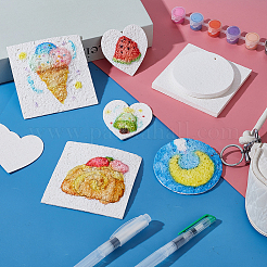 Пенопластовая текстура бумага для рисования&nbsp;AJEW-GA0008-59