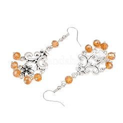 Модные серьги люстру тибетский стиль&nbsp;EJEW-JE00517