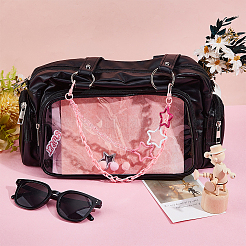 Акриловая звезда подвеска железная цепочка сумка декоративные цепи&nbsp;HJEW-OC00302