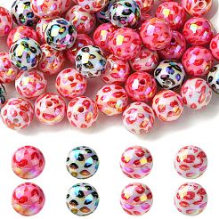 50 шт. акриловые бусины с УФ-покрытием&nbsp;MACR-CJ0001-99