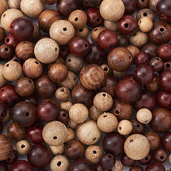 Природных шарики древесины WOOD-TA0002-42