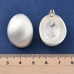 Латунные серьги-гвоздики для женщин&nbsp;EJEW-U055-10S