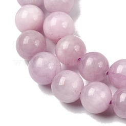 Runde natürliche kunzite Perlen Stränge&nbsp;G-K068-28-6mm