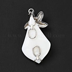 Натуральный белый оболочки подвески&nbsp;SSHEL-C010-08P