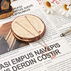 304 изготовление браслета из стальной цепочки из нержавеющей стали STAS-CJ0001-135RG