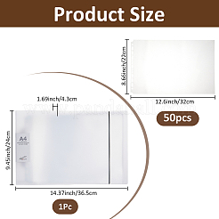 Пластиковый блокнот для хранения&nbsp;AJEW-WH0825-002