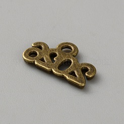 Тибетский стиль сплава цинка подвески FIND-WH20026-048AB-01