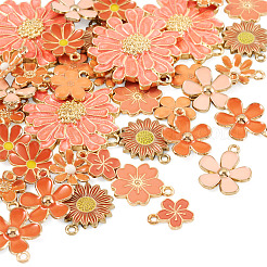 Colgantes de esmalte de aleación 40pcs 10 estilos&nbsp;ENAM-TA0004-09