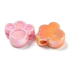 Переливающиеся акриловые бусины с УФ-покрытием&nbsp;OACR-G039-09