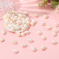 100 шт. бусины из натурального пресноводного жемчуга PEAR-LT0001-12
