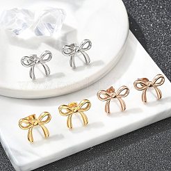 Серьги-гвоздики из нержавеющей стали 304&nbsp;EJEW-C099-18M