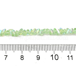 Прозрачные стеклянные бусины EGLA-P061-04A-AB03