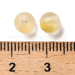 Матовые прозрачные акриловые бусины OACR-F013-12I