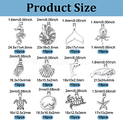 120шт 12 стиля подвески из сплава в тибетском стиле&nbsp;FIND-UN0007-27