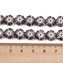 Чешские прессованные стеклянные бусины GLAA-I061-26