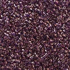 MIYUKIデリカビーズ小  シリンダー  日本製シードビーズ  15/0  （dbs0117)紫金光沢  1.1x1.3mm  穴：0.7mm  約175000個/袋  50 G /袋&nbsp;SEED-X0054-DBS0117