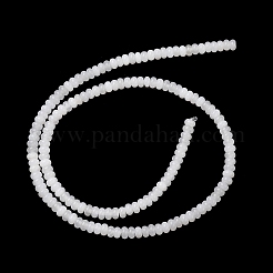 Бусины из натурального белого нефрита G-H292-A19-02