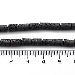 Бусы из натуральной лавы G-H303-C22