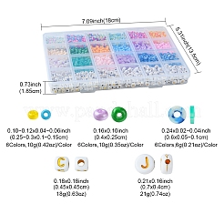 Наборы для изготовления браслетов из стеклянных и акриловых бусин своими руками&nbsp;DIY-FS0007-68