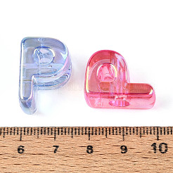 УФ-покрытие прозрачные акриловые европейские бусины OACR-M027-02P