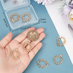 10 шт. латунные соединительные подвески KK-BBC0009-66