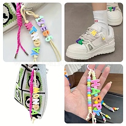 46шт УФ-покрытие непрозрачные акриловые бусины&nbsp;SACR-YW0001-98