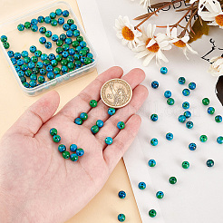 2 нити синтетических бусин хризоколлы нити G-OC0004-97