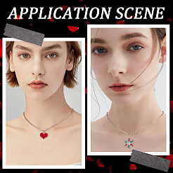 20 шт. набор из цепочек из нержавеющей стали 304&nbsp;STAS-SC0006-22P