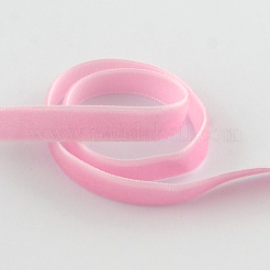 1-1/2インチの片面ベルベットリボン  パールピンク  1-1/2インチ（38.1mm）  約25ヤード/ロール（22.86メートル/ロール）&nbsp;OCOR-R019-38.1mm-036