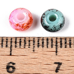 3/0 стеклянные бусины с краской для запекания GLAA-G118-02