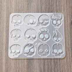 Silikonformen für Anhänger der Halloween-Serie&nbsp;LS-SIL-B075-05F
