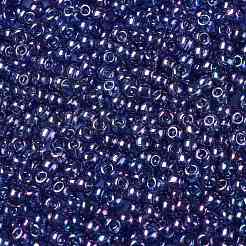 TOHOラウンドシードビーズ  日本製シードビーズ  （327)ゴールド光沢ラベンダー  8/0  3mm  穴：1mm  約222PCS /ボトル  10 G /ボトル&nbsp;SEED-JPTR08-0327