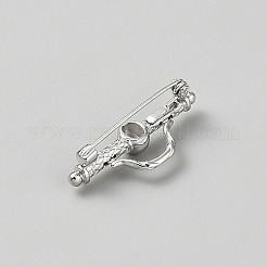 Булавки для килта из сплава для одежды JEWB-WH0056-009P