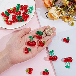 30 шт. 5 стиля подвески из прозрачного акрила и смолы&nbsp;OHAR-SC0001-15