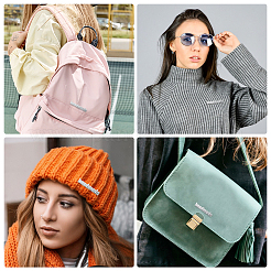 16 шт. Декоративные пряжки для железных сумок&nbsp;IFIN-FH0011-96A-P