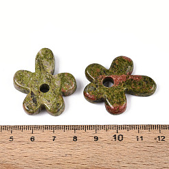 Природные подвески Unakite G-T142-44I