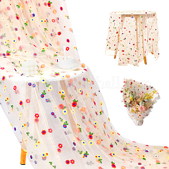 6 Yard Polyester-Blumennetz-Stickstoff&nbsp;DIY-NB0015-62