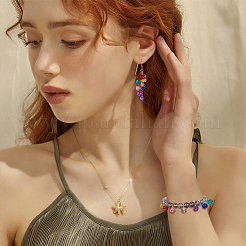 200 шт. прозрачные стеклянные подвески для волочильного станка&nbsp;PALLOY-GA00030