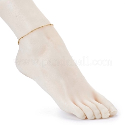 Браслеты на ногу из нержавеющей стали 304 с цепочкой-сателлитом&nbsp;X-AJEW-AN00393