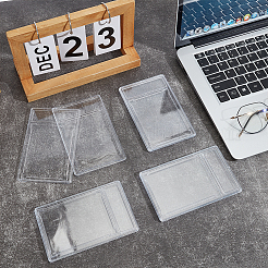 10 шт. пластиковый держатель удостоверения личности&nbsp;AJEW-GO0002-73