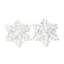 Рождественские прозрачные акриловые подвески TACR-P003-01B