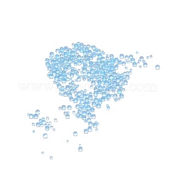 Прозрачные круглые бусины икры&nbsp;MRMJ-WH0078-15B