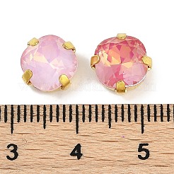 Латунные стеклянные стразы пришивные стразы RGLA-B004-11A-G