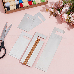 5 шт. 5 стиля инструмента для изготовления кисточек из нержавеющей стали&nbsp;DIY-BC0015-48