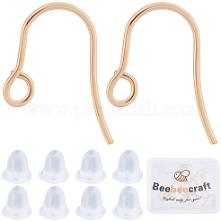 100 crochet de boucle d'oreille en acier inoxydable chirurgical 316&nbsp;STAS-BBC0010-63G