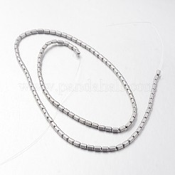 Electroplate non magnetici ematite sintetico fili di perline&nbsp;G-F300-39-F
