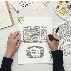 Пластиковые штампы пвх DIY-WH0167-56-1137