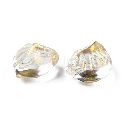 Perle di vetro verniciate a spruzzo trasparente&nbsp;GLAA-N035-033-D01